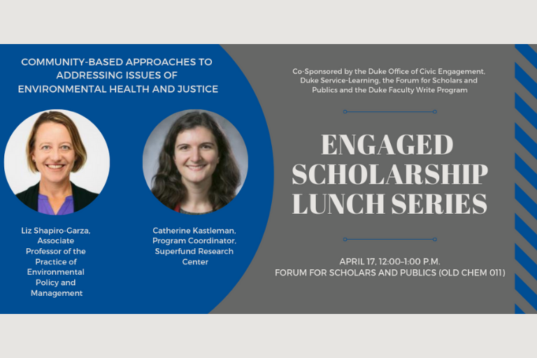 April 17 Engaged Scholarship Lunch Series